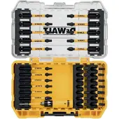 DeWalt Extreme FLEXTORQ DT70738T-QZ - Skruetrækkerbitsæt - 31 stykker - torx, phillips, pozidriv, torx sikkerhed - længde: 57 mm, 25 m