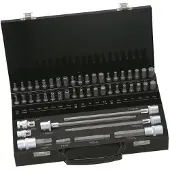 Bahco Skruetrækkerbitsæt 10 Mm 49 Enheder