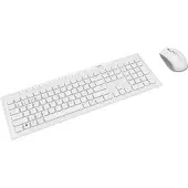 Rapoo Tastatur + mus Zeataw trådløs Multi-Mode 8210M, hvid