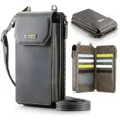 CASEME Me40 Universal RFID-skuldertaske - 4-7.5 - Kaffe