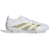 Adidas Predator League Fg Day Spark - Hvid/guld/hvid - Græs (Fg), størrelse 44
