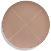 Serax Zuma tallerken M Ø28 cm 2-pak Sienna