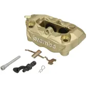 Brembo Bremsekaliber M4.32-2 foran VENSTRE M4.32 GULD 920.B690.07