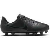 Nike Jr. Tiempo Legend 10 Club-fodboldstøvler (low-top) til flere underlag til mindre/større børn - sort