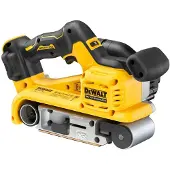 DeWalt DCW220NT-XJ, Bånd slibemaskine, Detaljer, Sort, Gul, Børstefri, 3,6 dB, 1,5 m/s²