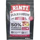 Rinti Max-I-Mum Large Breed Kylling - Økonomipakke: 2 x 4 kg