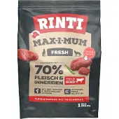 Rinti Økonomipakke: 2 store poser - Max-i-mum Oksekød (2 x 12 kg)