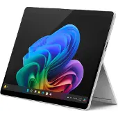 Microsoft Surface Pro - Tablet - Snapdragon X Elite - Win 11 Pro - Qualcomm Adreno - 16 GB RAM - 512 GB SSD - 13 OLED touchscreen 2880 x 1920 @ 120 Hz - Bluetooth, Wi-Fi 7 - 5G NR - platinum