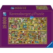 Ravensburger Colin Thompson Bookshelf, 18000 stk, Fantasy, 14 År