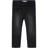 Name it Jeans - Noos - NmmTheo - Black Denim - - 4 år (104) - Jeans