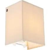 QAZQA Rustik væglampe beige - Vete