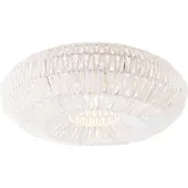 QAZQA Smart Retro Loftlampe Hvid inkl. Wifi A60 - Lina
