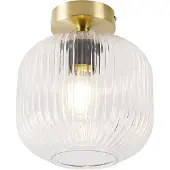 QAZQA Smart loftslampe messing inkl. Wifi A60 - Karel