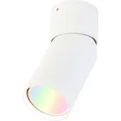 QAZQA Smart spotlight hvid justerbar inkl. Wifi GU10 - Falo