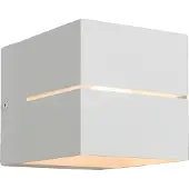 QAZQA Moderne væglampe hvid 9,7 cm - Transfer Groove
