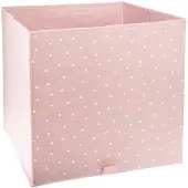 Atmosphera opbevaringskasse til småting til børneværelse, sammenklappelig, pink