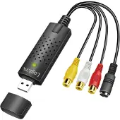 Logilink Adapter Audio/Videograbber Black