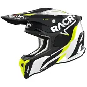 Airoh Strycker Racr Sort/Hvid/Gul 2XL