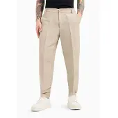 Armani Exchange A|X Armani Exchangetil mænd. 8NZP15ZNFNZ1724 Beige hørbukser (38), Casual, Linned