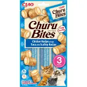 Inaba Churu Bites - Kat - Tun med kammuslinger