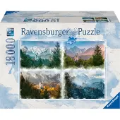 Ravensburger RAV puslespil eventyrslot i 4 år | 16137, 18000 stk, 14 År