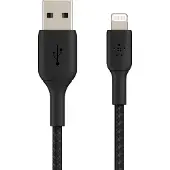 Belkin Flettet Lightning Til Usb-a-ladekabel Med Hurtigopladning 3m