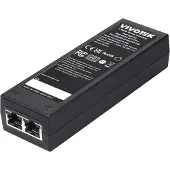 VIVOTEK AP-GIC-011A-030 Gigabit PoE-injektor til indendørs brug, 30 W
