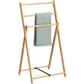 Zeller bambus håndklædestativ 50 x 42 x 95 cm