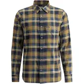 Lundhags Järpen Plaid Flannel Shirt, skjorte, herre, grøn