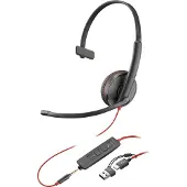 HP Poly Poly 3215 Usb-c +usb-c/a Voip-hovedtelefoner