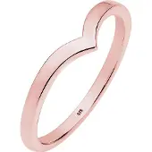 Elli Ring 'Geo' rosa guld