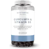 Myvitamins Curcumin & Vitamin D3 - 180Kapsler