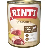 Rinti Økonomipakke: 24 x 800 g Sensible - Lam & Kartoffel