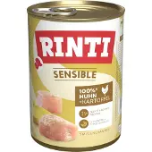 Rinti Sensible 12 x 400 - Kylling & ris og Kylling & kartoffel