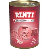 Rinti Økonomipakke: 24 x 400 g Monoprotein - Okse pur