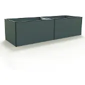GFP 297 x 77 x 77 cm Højbed, antracitgrå