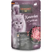 Leonardo - Kanin + Tranebær - Vådfoder - Voksen kat - 16 x 85 g