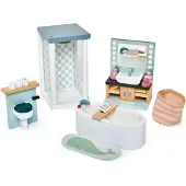 Tender Leaf Toys Bathroom-(tl8151) Dukkehus