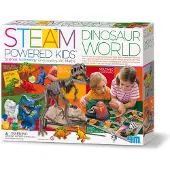 4M Dino Sæt - STEAM Powered Kids - Dinosaur World - - OneSize - Spil