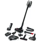 Bosch Series | 8 Unlimited Gen2 BSS825ALL - Støvsuger - pind/håndholdt (2-i-1) - uden pose - ledningsfri - hvid - 1 batteri, inkluderet oplader