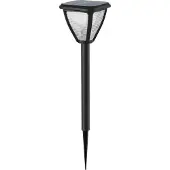 Philips Vapora piedestal 1,5 W, Udendørs piedestal/postbelysning, Sort, Plast, IP44, Terrasse, Have, III