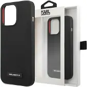 Karl Lagerfeld KLHMP14MSLMP1K iPhone 14 Plus 6.7" hardcase sort/sort silikoneplade Magsafe