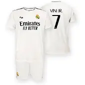 Real Madrid 24/25 Vinicius Hjem Kortærmet Junior Sæt
