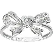 Diamant L'Eternel Ring sølv
