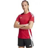 Adidas Fodboldtrøje 'Tiro 24' rød / hvid