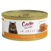 Cadilo Daily Delights - kylling i gelé - vådfoder til katte (70g)