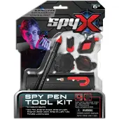 SpyX - Spy Pen Toolkit - Sort/Rød - - OneSize - Legetøj