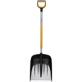 Fiskars 1057177, Sneskovl, Metal, Sort, Orange, Ergonomisk, 36,2 cm, 1,4 kg