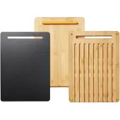 Fiskars Functional Form skærebræt 3 dele Bambus/Plast