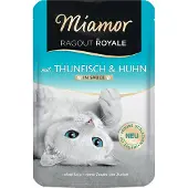 Miamor Ragout Royale i gelé 22 x 100 g - Kalv